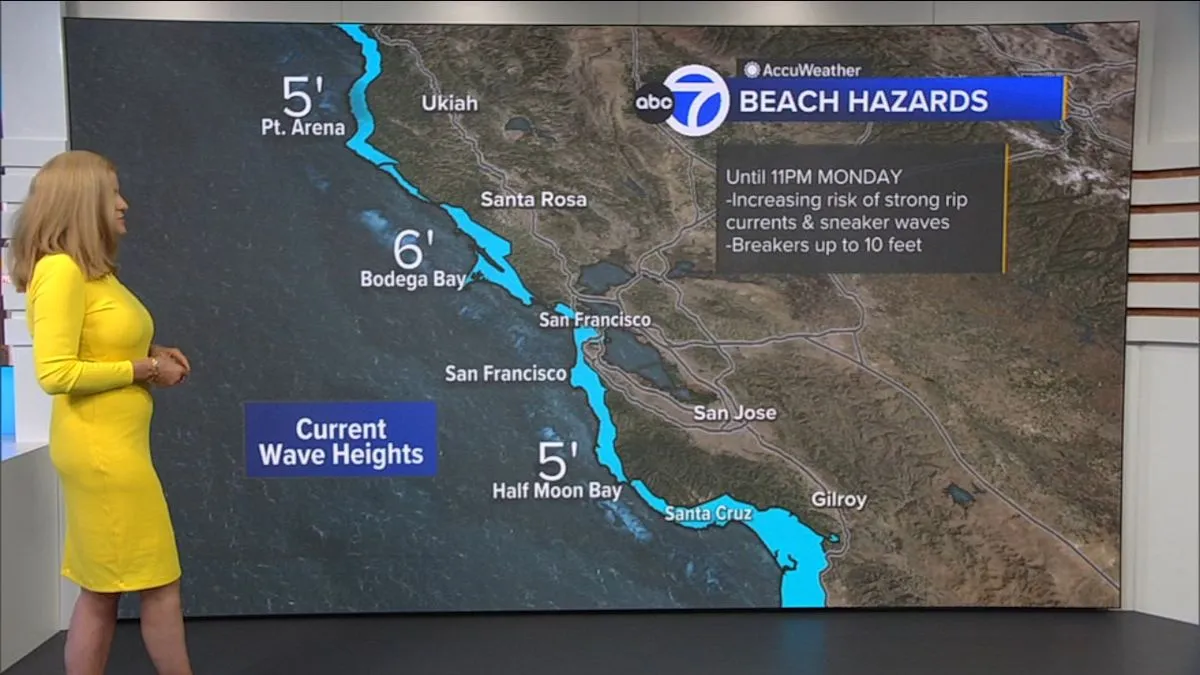 Coastal Hazards Hit California Coast as Triple-Digit Heat Looms