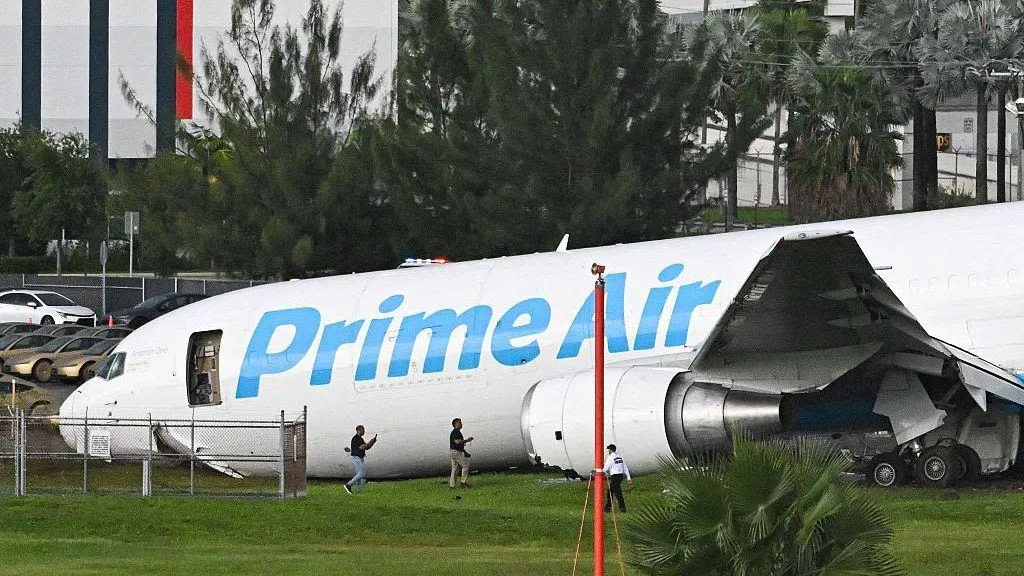 Five Dead After Amazon Cargo Jet Overshoots Miami Runway
