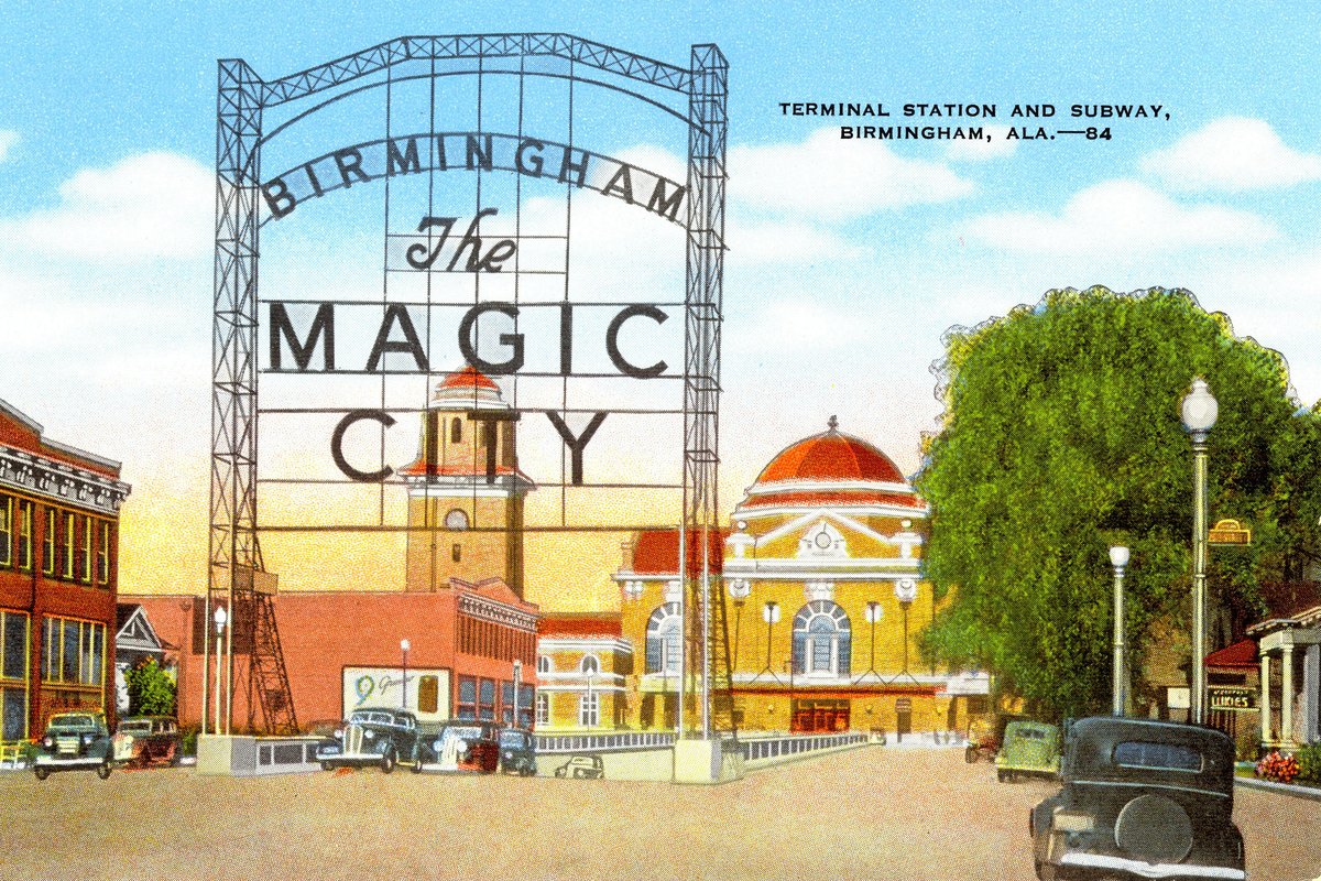 Birmingham Landmarks Postcard Series | City of Birmingham, Alabama