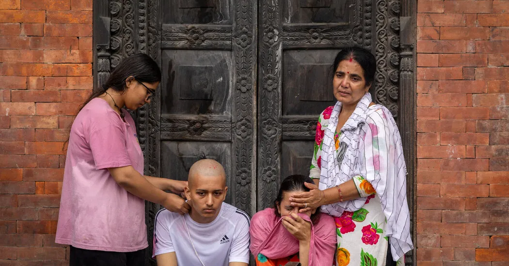 Symbolic Cremations Rise as Nepal Flood Victims Remain Missing
