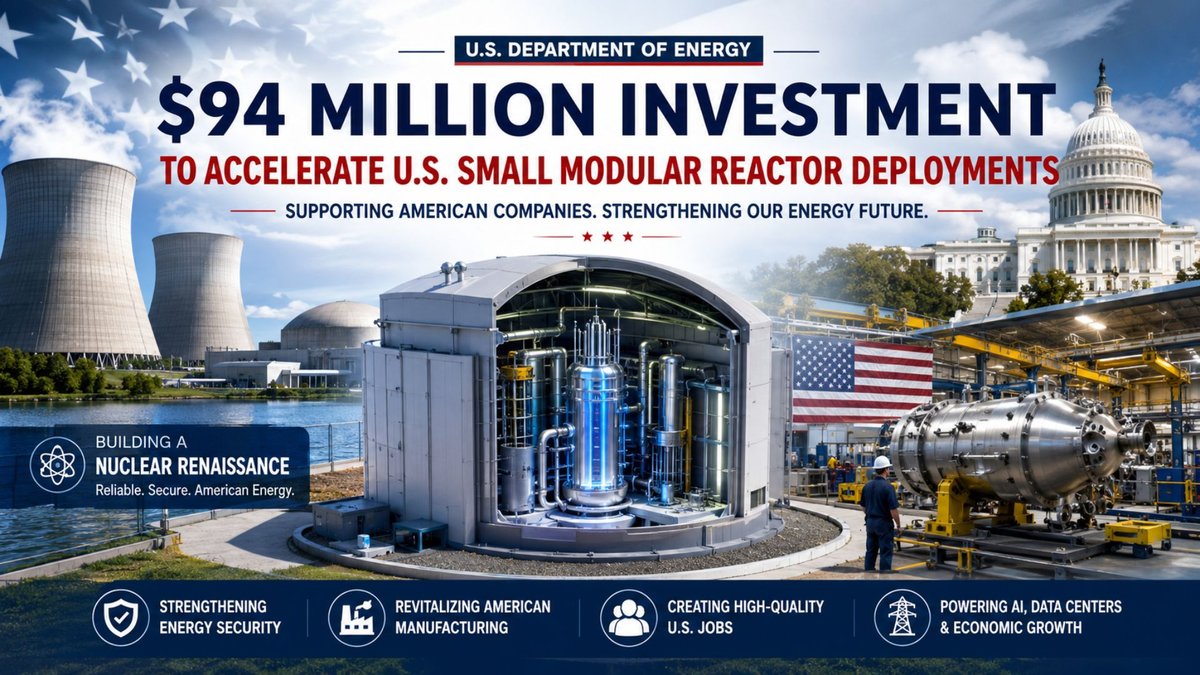 Federal Grants Propel Small Modular Nuclear Reactor Projects