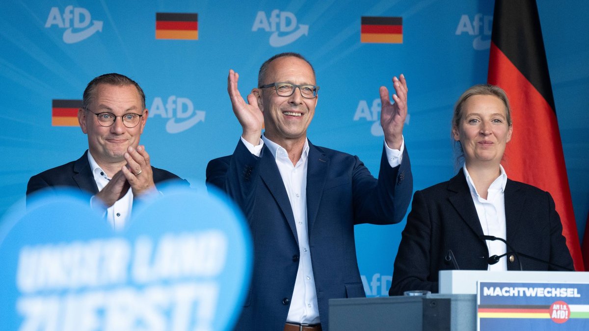 German AfD Secures Historic State Election Victory in East