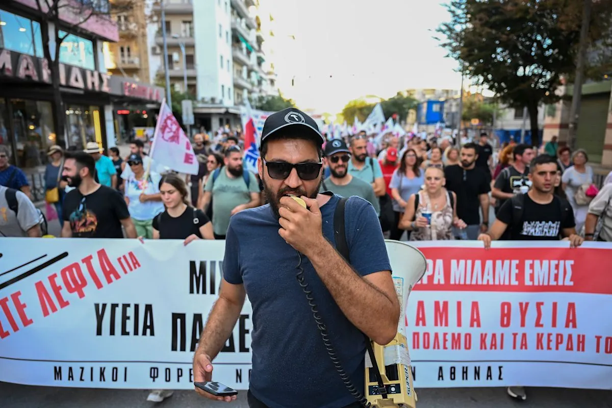 Greece Unveils Relief Package Amid Massive Inflation Protests