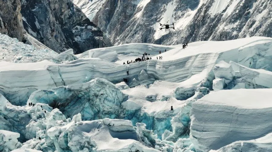 Human Waste Accelerates Glacial Ice Loss at Mount Everest