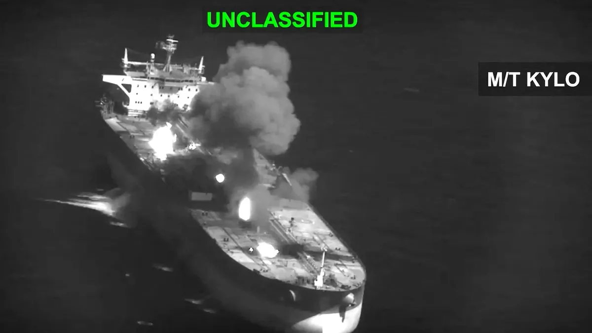 US Strikes Iranian Oil Tankers After Missile Attack on Navy Ships