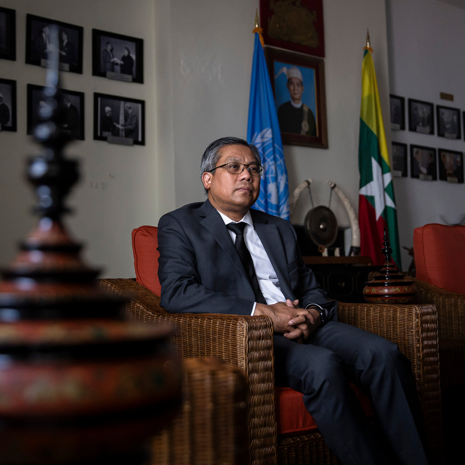 Myanmar Envoy Defies Junta to Keep UN Seat in New York