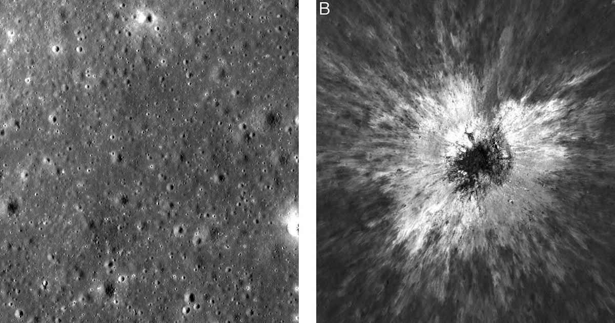 NASA Spacecraft Finds Massive Moon Crater from Recent Impact