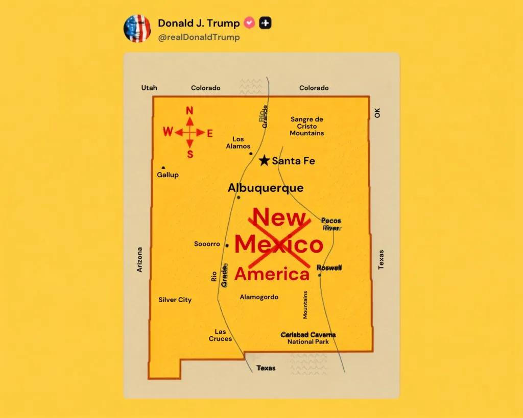 New Mexico Leaders Reject Proposal To Rename State New America