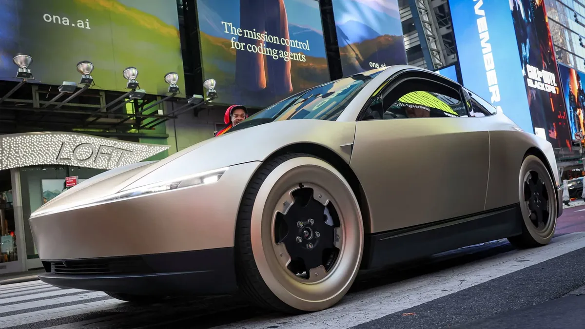Tesla Teases Commercial Rollout of Pedalless Cybercab