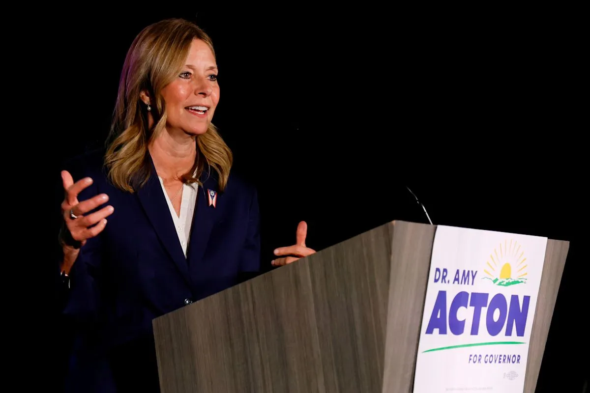 Ohio Governor Candidate Amy Acton Targeted in Armed Fair Attack