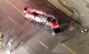 One Injured Following Serious Head-On Collision in Dedham