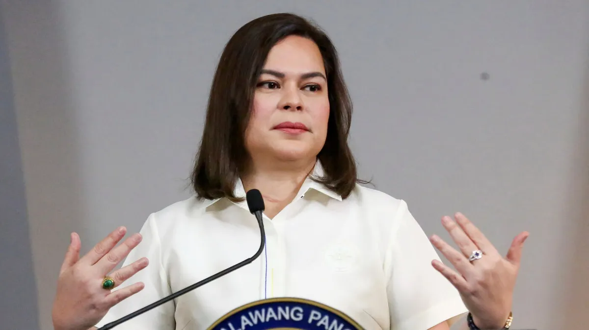 Philippine Court Orders Arrest of Vice President Sara Duterte