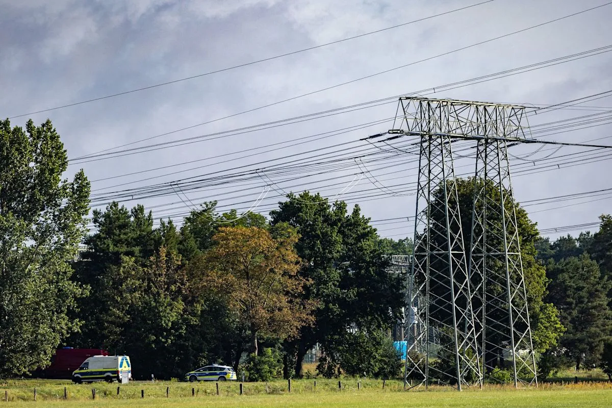 German Authorities Launch Manhunt After Power Grid Sabotage