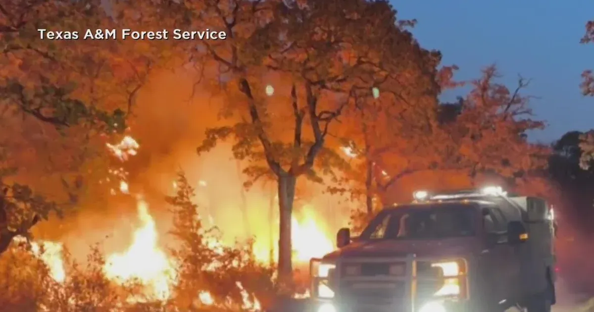 North Texas Ross Fire Scorches 90,000 Acres in Mass Blaze