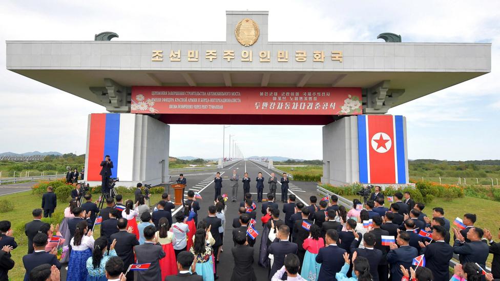 Russia and North Korea Open Major Cross-Border Road Bridge