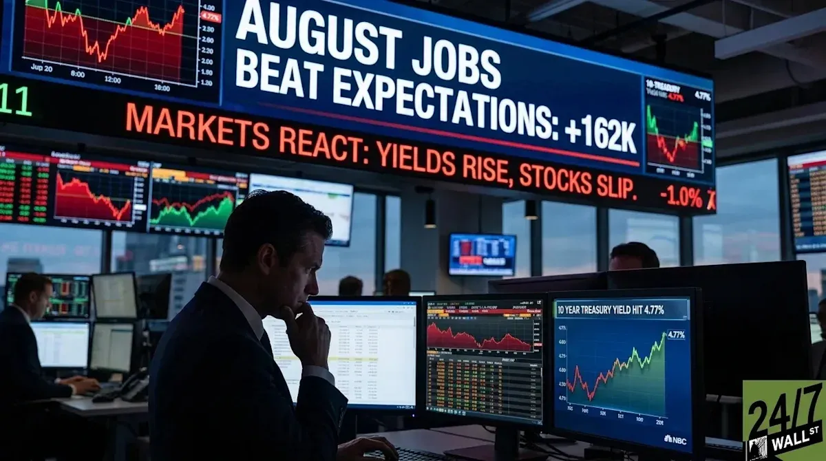 Blockbuster Jobs Report Triggers Unexpected Wall Street Selloff