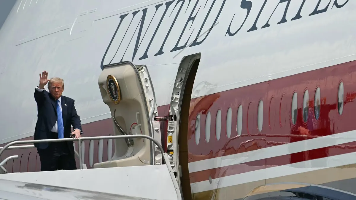 Trump Set to Fly Qatari Jet to Ireland Amid Security Upgrade