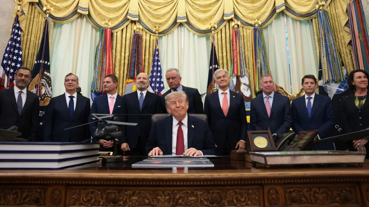 Trump Secures Drug Pricing Deals With Nine Midsized Pharma Firms