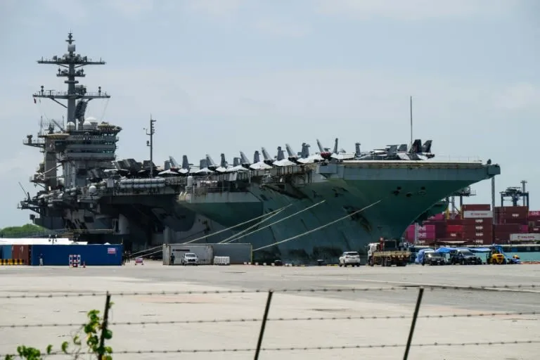 US Aircraft Carrier Departs Thailand After Extended Deployment