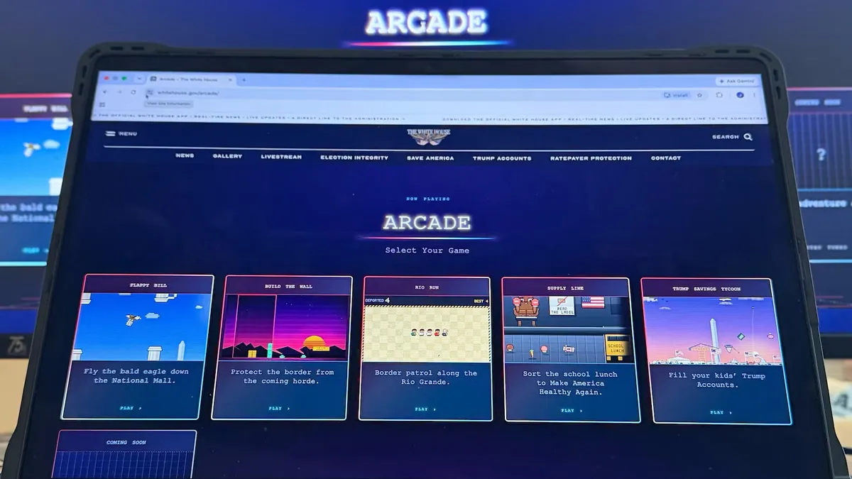 White House Launches Gamified Portal Promoting Policy Agenda