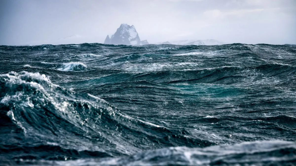 Why Global Shipping Avoids the Violent Drake Passage